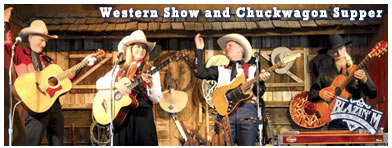 Enjoy live cowboy entertainment & old fashioned vitties!