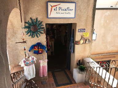 Entrance to El Picaflor in Sedona