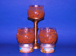 Red candles from Red Rock Candle & Gift in Sedona