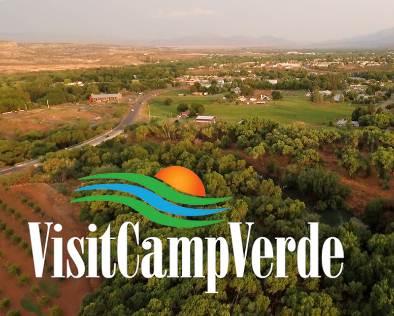 aerial view of Camp Verde, Arizona