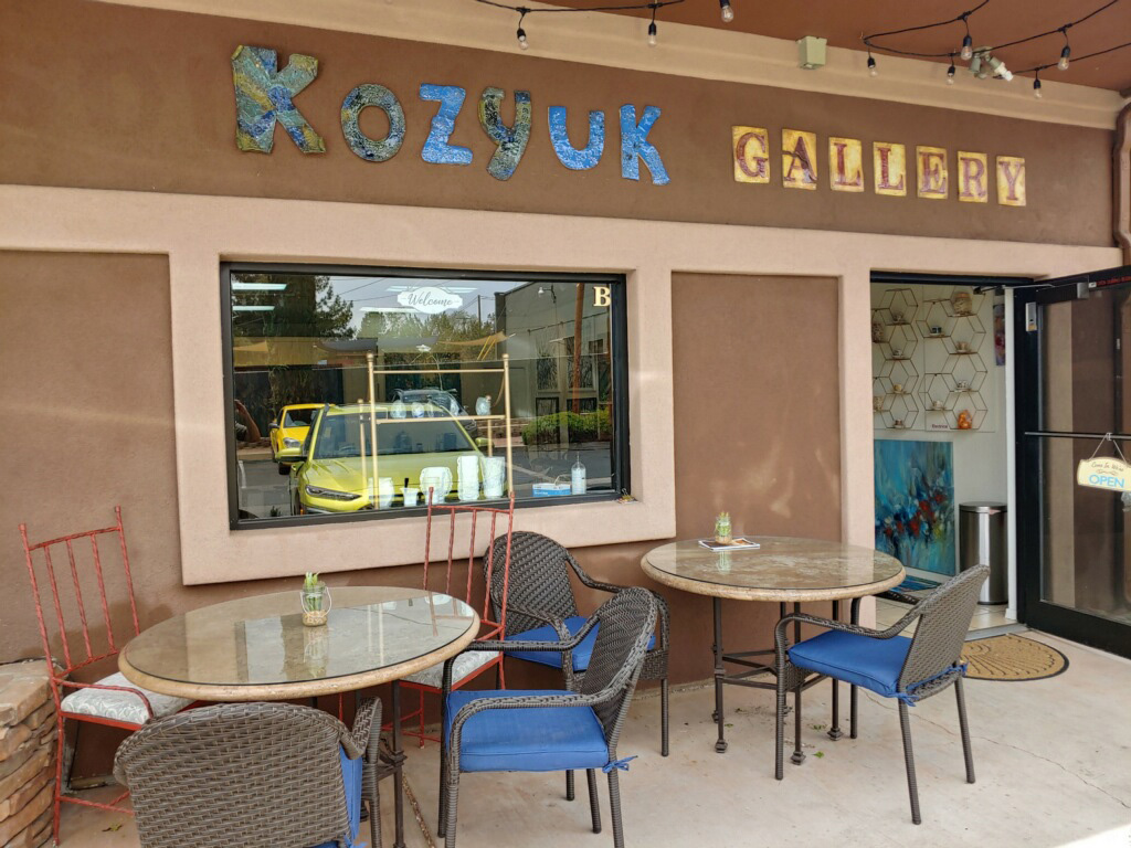 Exterior of Kozyuk Gallery in West Sedona
