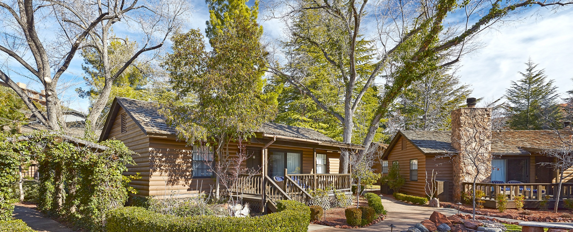 Exterior of L'Auberge de Sedona