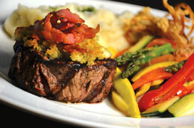 Filet Mignon with Italian Crust