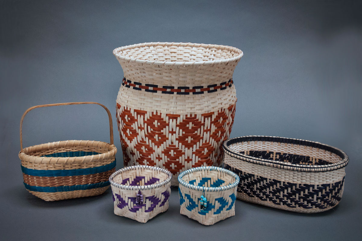Baskets available at Sedona Artist Market