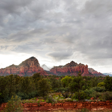 views of the Sedona red rocks from Sky Rock Inn