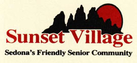 village sunset sedona tv az logo