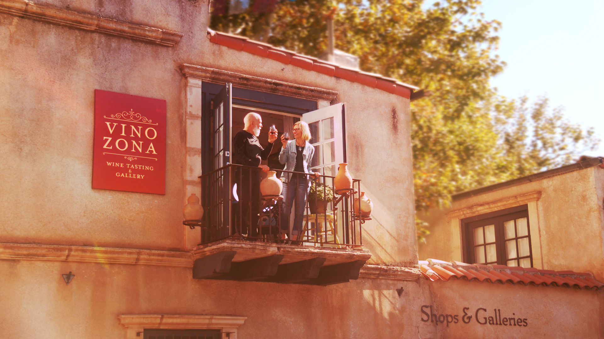 Exterior of Vino Zona at Tlaquepaque in Sedona